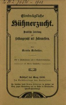 Cover des Buches von Armin Arbeiter: Praktische Anleitung zur Leistungszucht mit Fallennestern